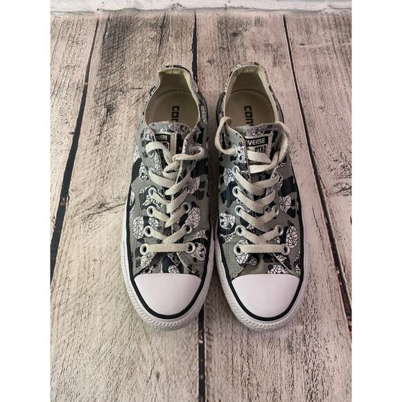 CONVERSE ALL STAR Unisex Adult Panda Graphic Sneakers / Size: M5 - W7 - Picture 2 of 9